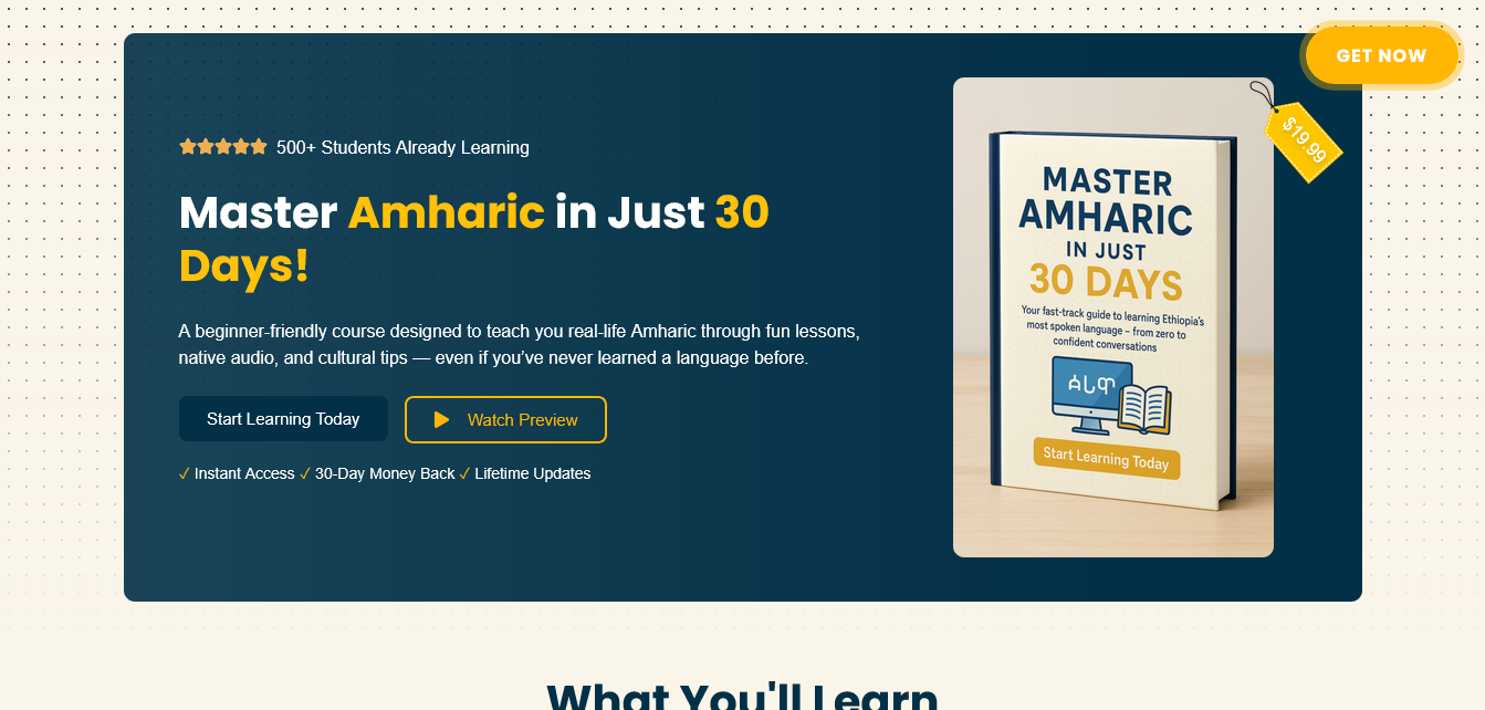 Landing Page Portfolio Website